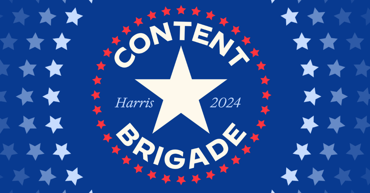 Join the Team Harris Content Creator Team · The Democratic National...